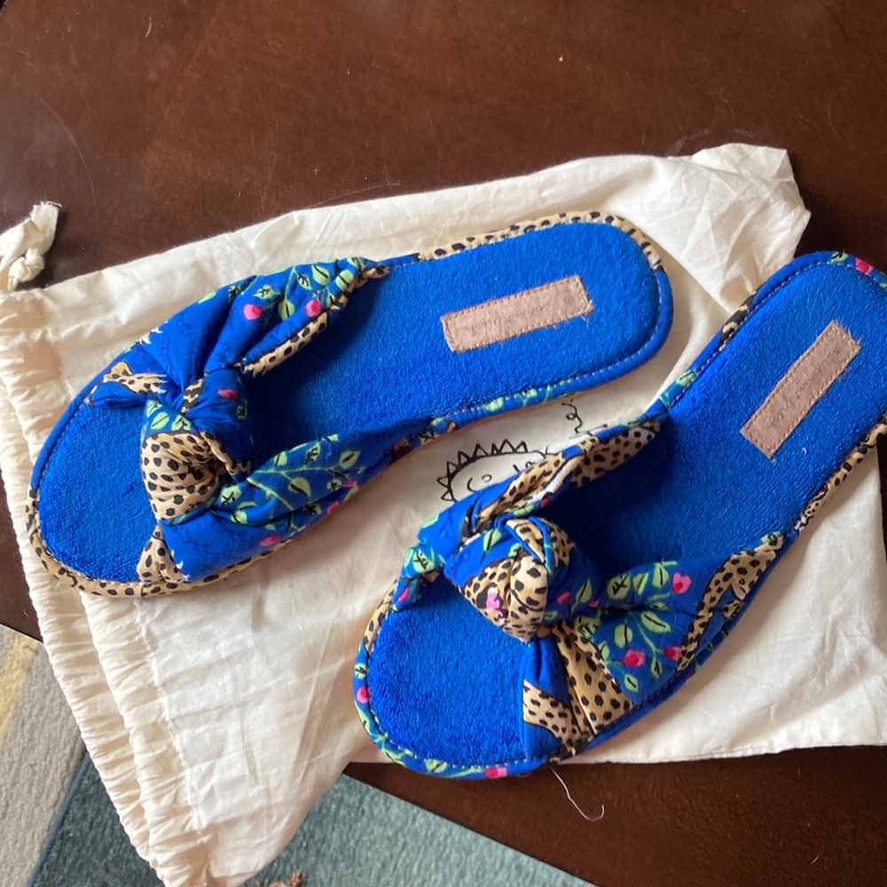 Blue Bagheera slippers